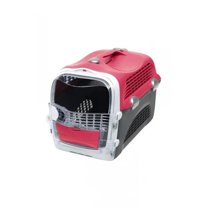 Catit Cabrio Carrier Cherry Red Kedi Köpek Taşıma Çantası ( 51x33x35 )