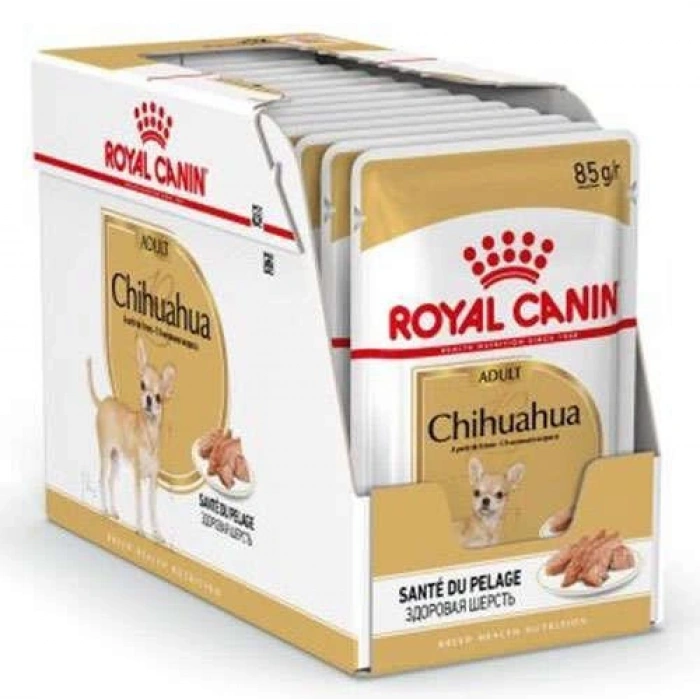 CHIHUAHUA YETİŞKİN KÖPEK YAŞ MAMA 85G 12 Adet