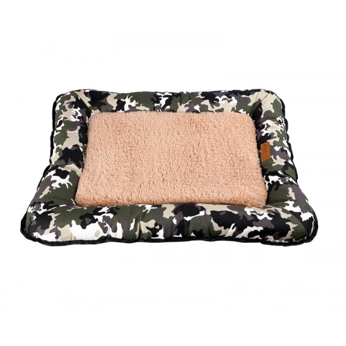 Dubex Leo Peluşlu Yer Minderi - Camel/Large