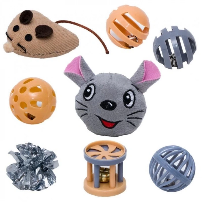 Eastland Kedi Oyuncağı Seti 8li