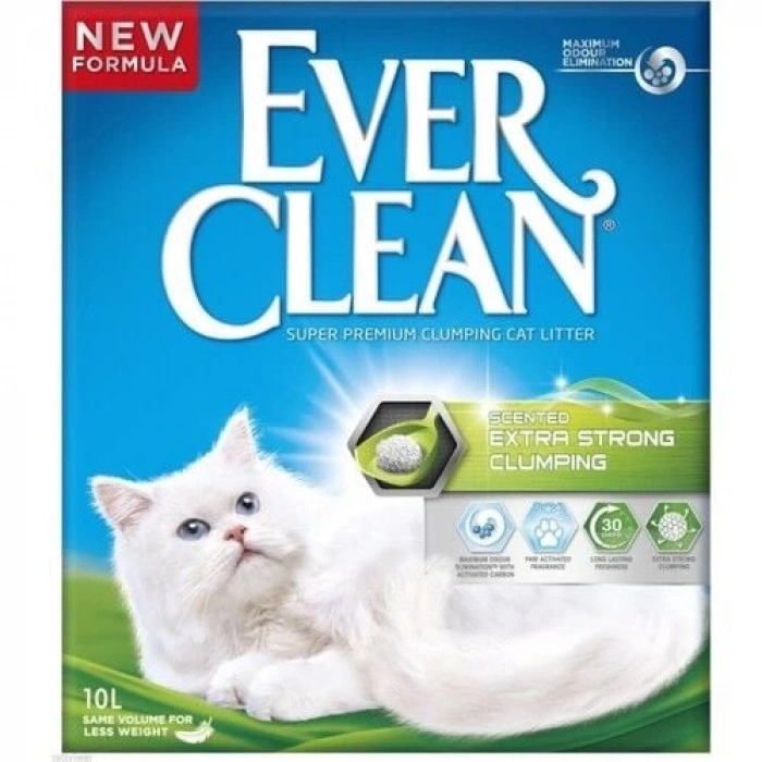 Ever Clean Extra Strong Clumping Scented Kedi Kumu 10 LT