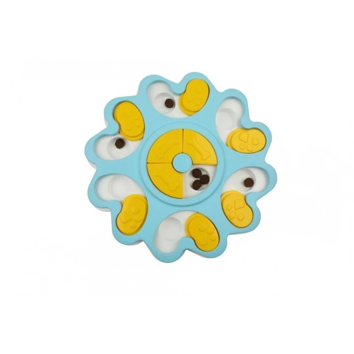 Evox Papatya Şeklinde Köpek Ödül Bulmacası Gri