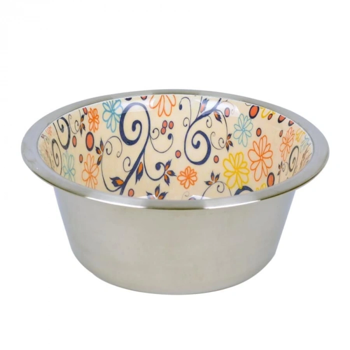 Flip Seramik Kaplı Çelik Mama Kabı 275 ml