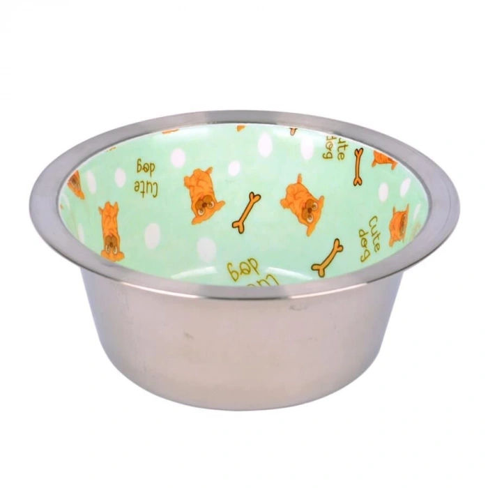 Flip Seramik Kaplı Çelik Mama Kabı 275 ml