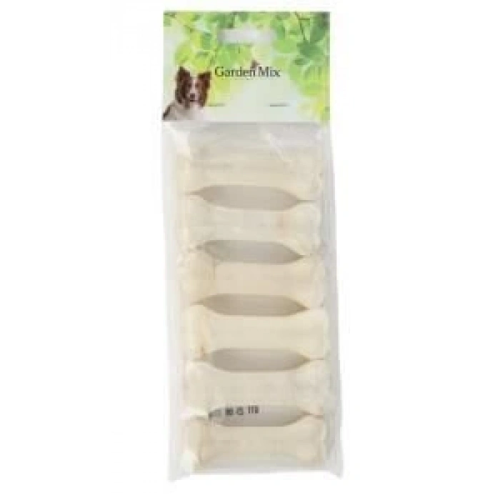 Gardenmix Sütlü Deri Pres Kemik 8 Cm 6 Lı