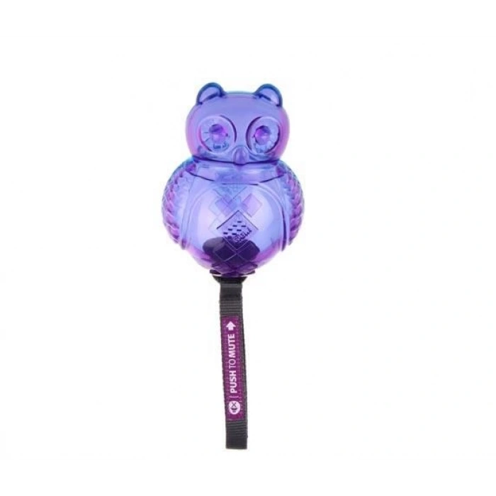 Gigwi Push To Mute Baykuş Ses Kontrollü Köpek Oyuncağı