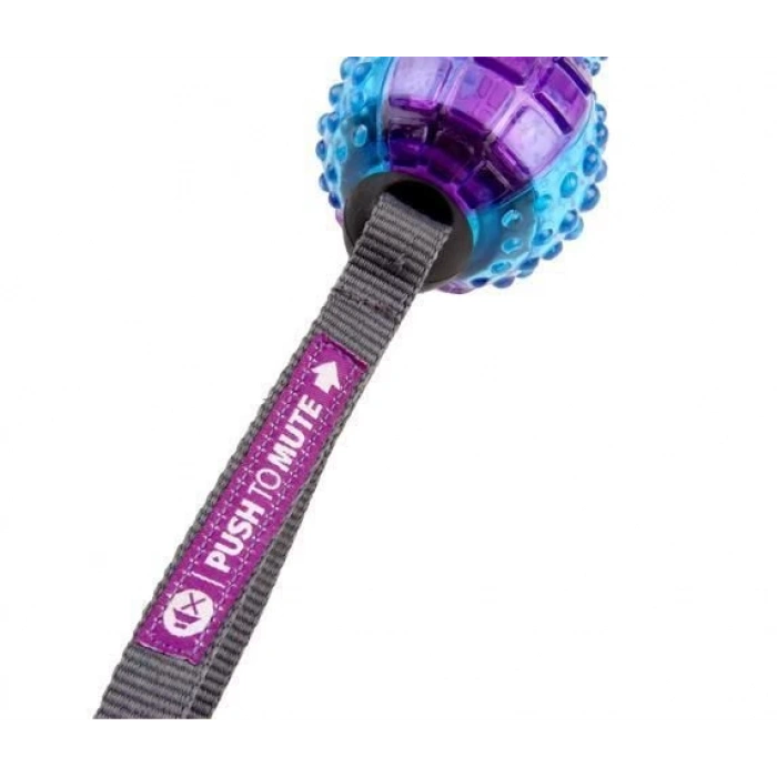 Gigwi Push To Mute Dambıl Ses Kontrollü 18 cm Köpek Oyuncağı