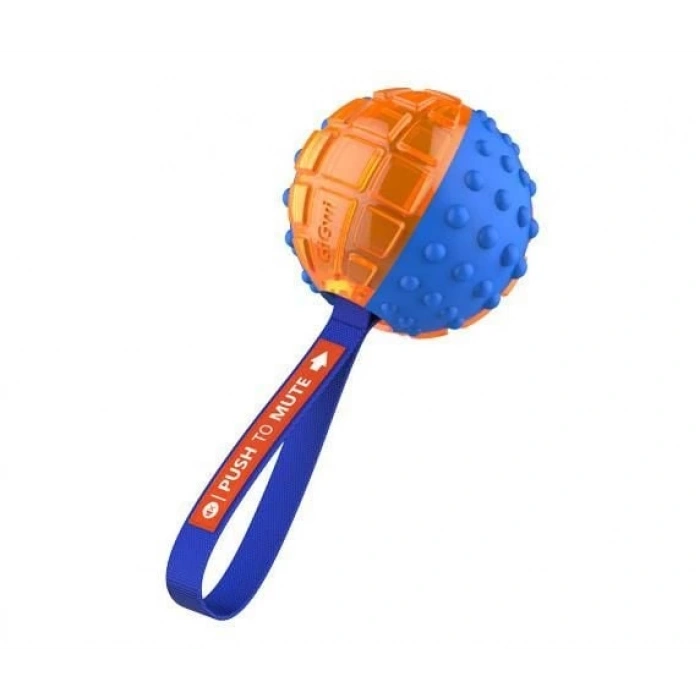 Gigwi Push To Mute Gülle Ses Kontrollü Köpek Oyuncağı