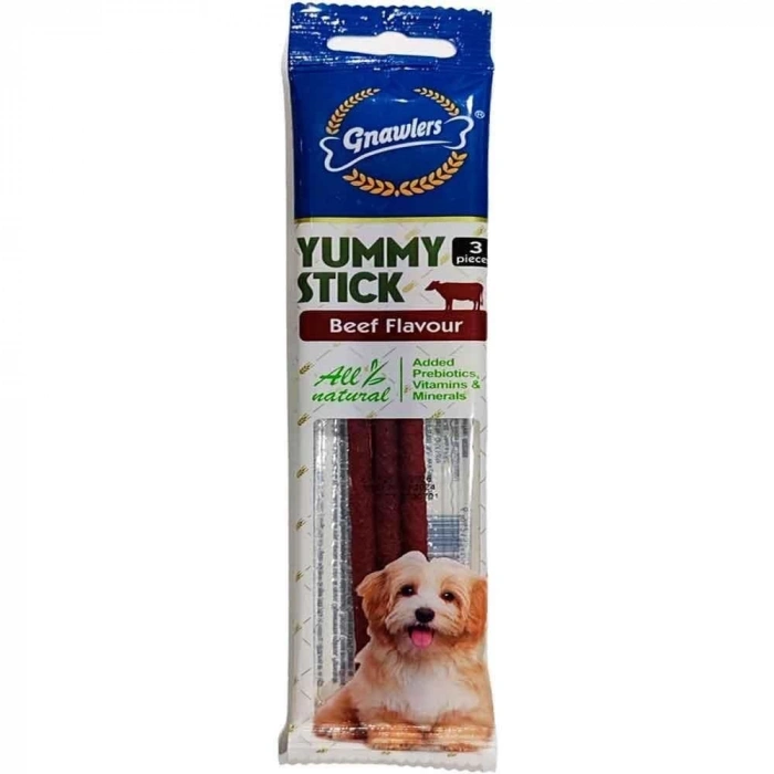 Gnawlers Biftek Aromalı Yumuşak Köpek Ödülü 20 Gr