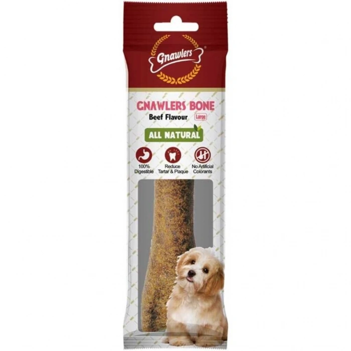 Gnawlers Köpek Ödül Kemiği Biftekli 265 Gr