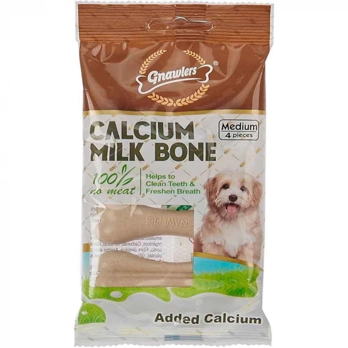 Gnawlers Milk Bone Köpek Ödülü 7,5 CM 4 Lü