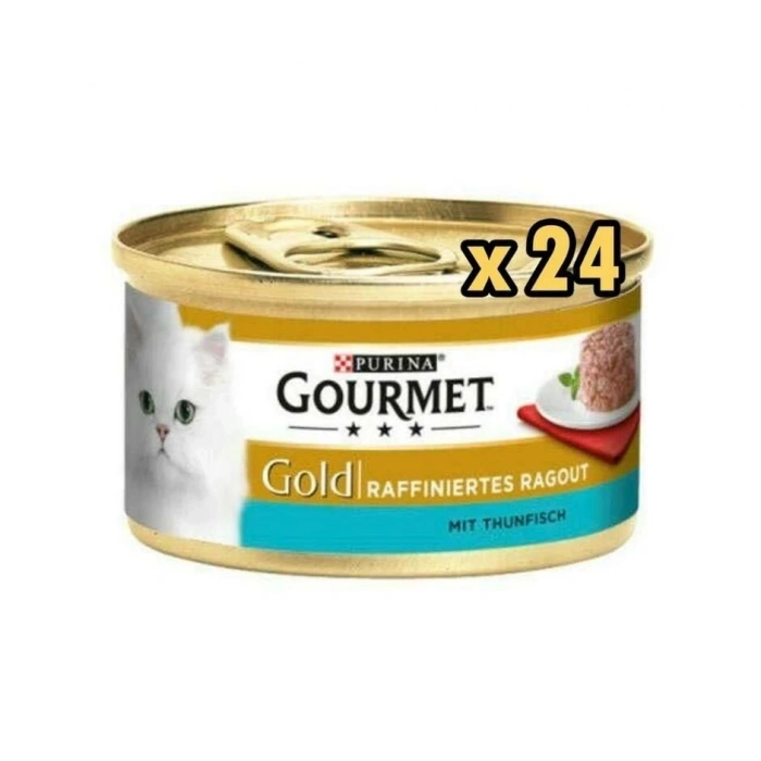 Gourmet Gold Savoury Cake Ton Balıklı 85 Gr (24 Adet)