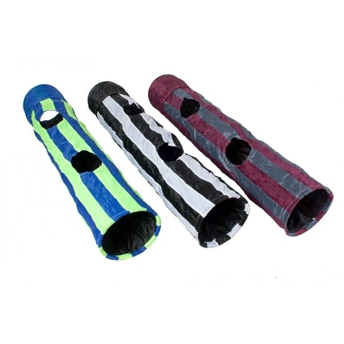 Karlie Kedi Tüneli 136X25Cm Karışık Renkli