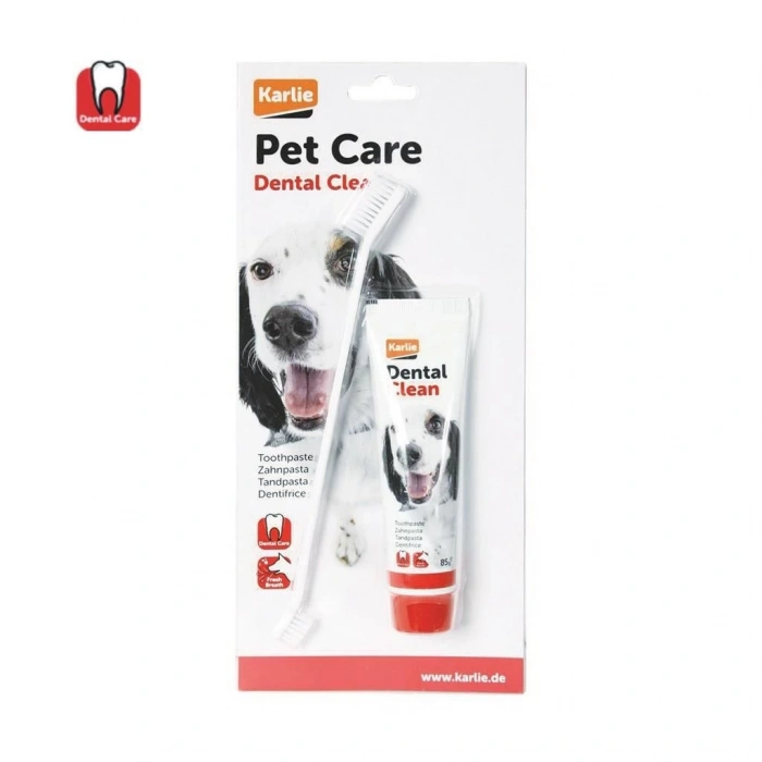 Karlie Köpek Diş Fırçası ve Macunu 85 gr