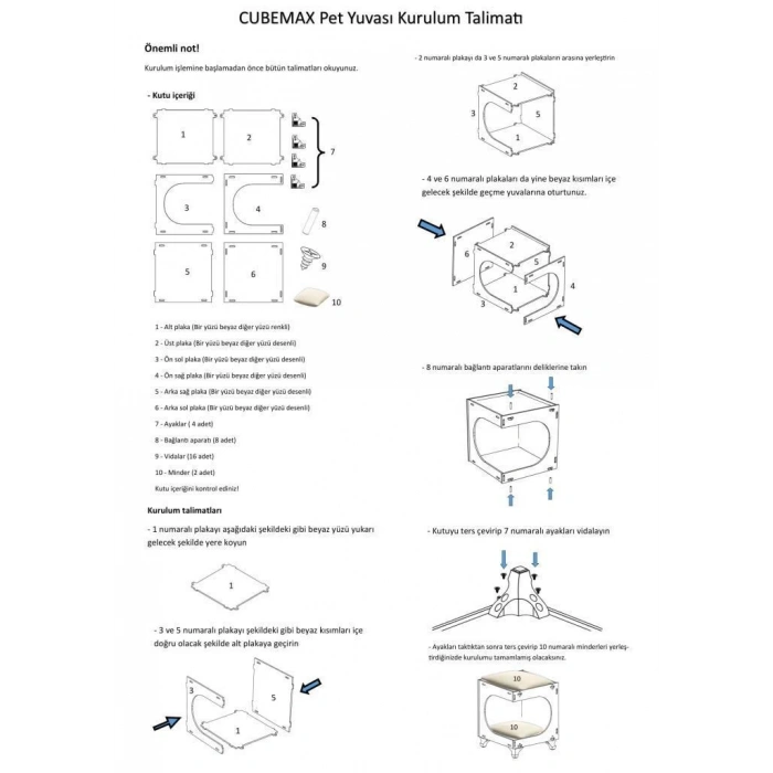 Lepus Cube Max Yuva - Krem
