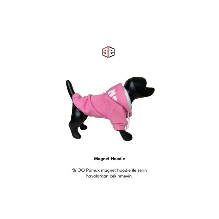 Magnet Pembe Köpek Kıyafeti