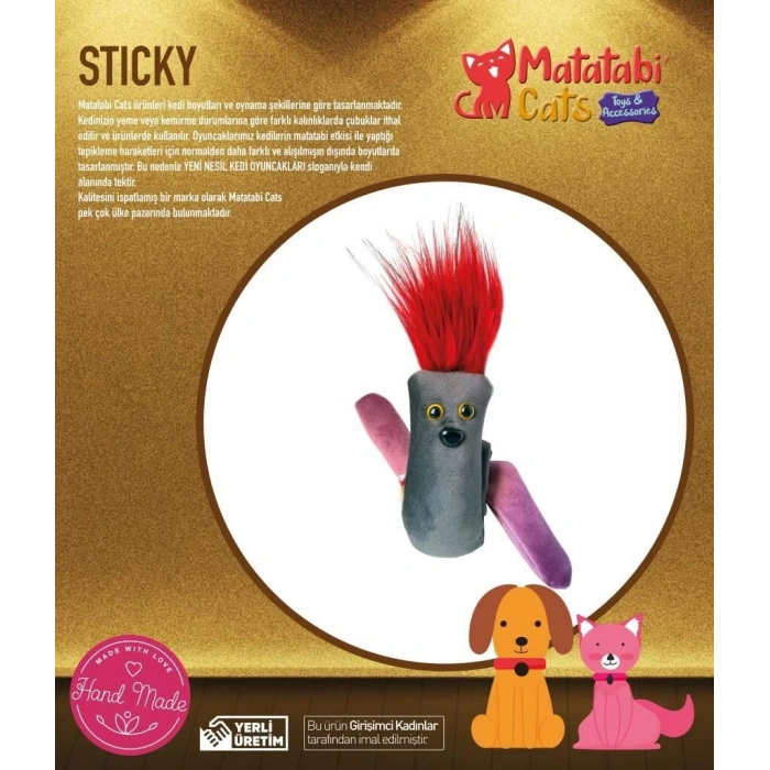 Matatabi Cats Sticky Kedi Oyuncağı