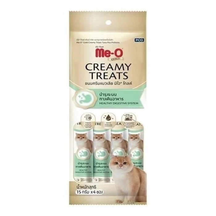 Me-o Gold Ton Balığı Prebiyotik Kedi Ödülü 4 x 15 Gr