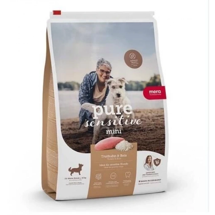 Mera Pure Sensitive Küçük Irk Hindili Köpek Maması 4 Kg