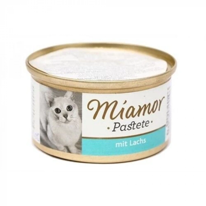 Miamor Pastete Somonlu Yetişkin Konserve Kedi Maması 85 Gr