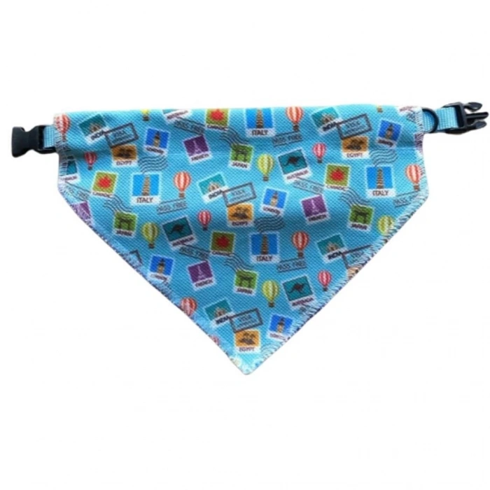 Minik Paw Kartela Bayraklı Fular