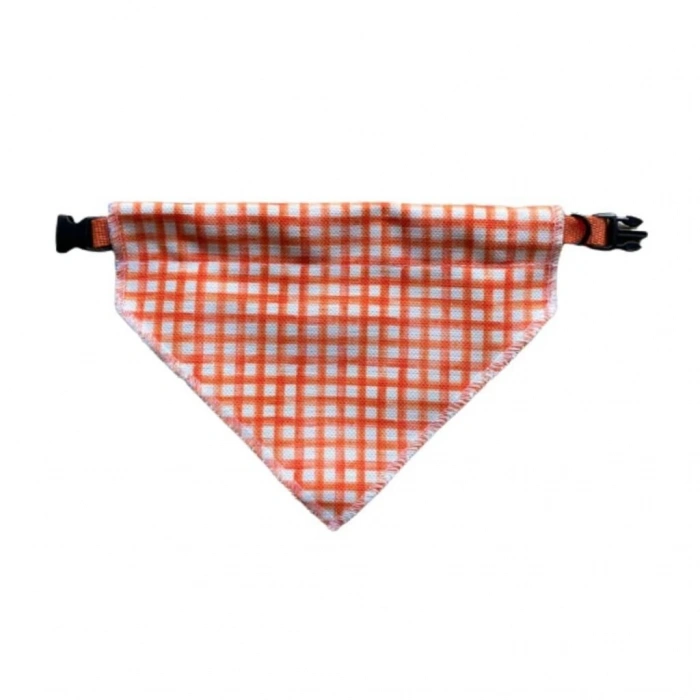 Minik Paw Kartela Turuncu Kare Fular