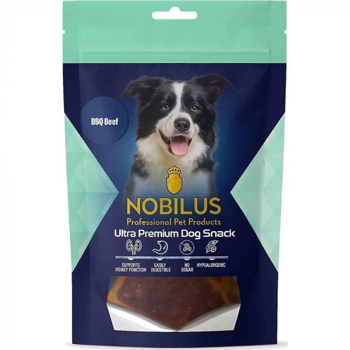 Nobilus Köpek Ödül Maması Barbekü Soslu Biftek 80 Gr
