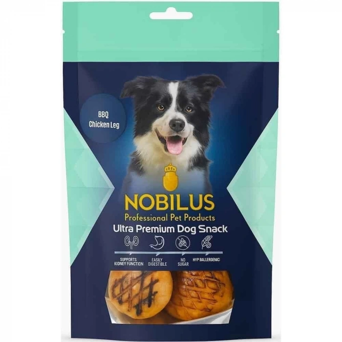 Nobilus Köpek Ödül Maması Barbekü Soslu Tavuk But 80 Gr