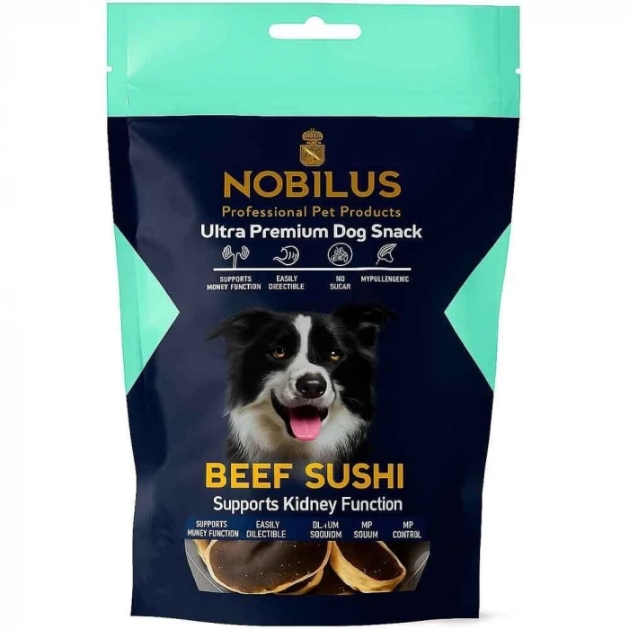 Nobilus Köpek Ödül Maması Biftekli Sushi 80 Gr