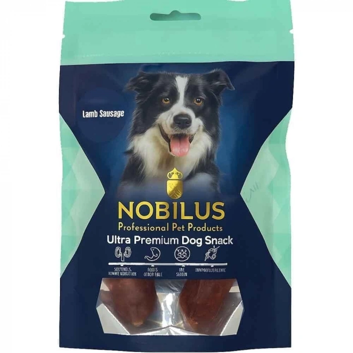 Nobilus Köpek Ödül Maması Kuzu Etli Sosis 80 Gr