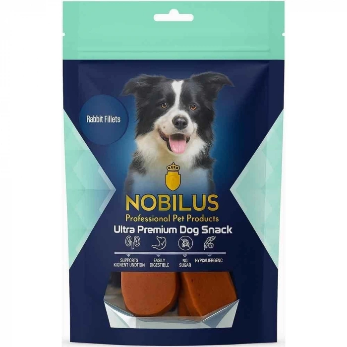 Nobilus Köpek Ödül Maması Tavşan Fileto 80 Gr