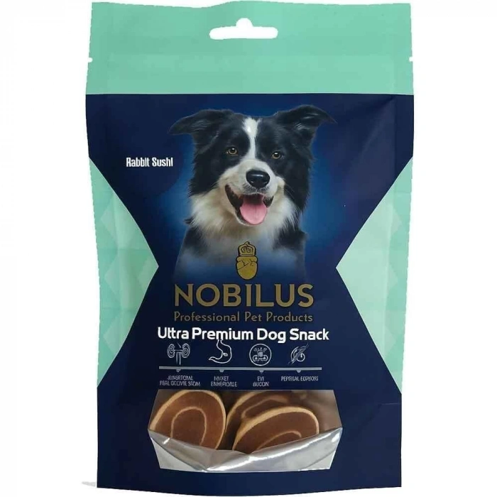 Nobilus Köpek Ödül Maması Tavşanlı Sushi 80 Gr