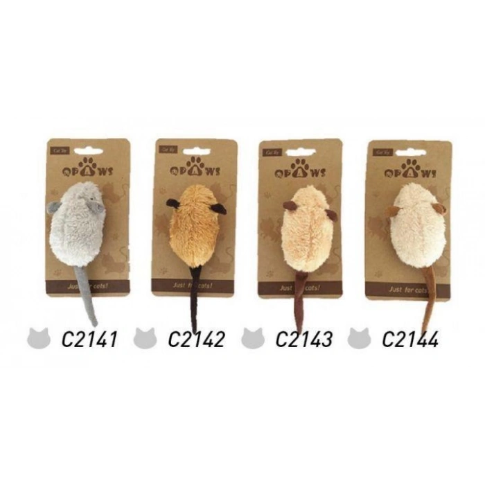 Nunbell Kedi Oyuncağı Tüylü Fare