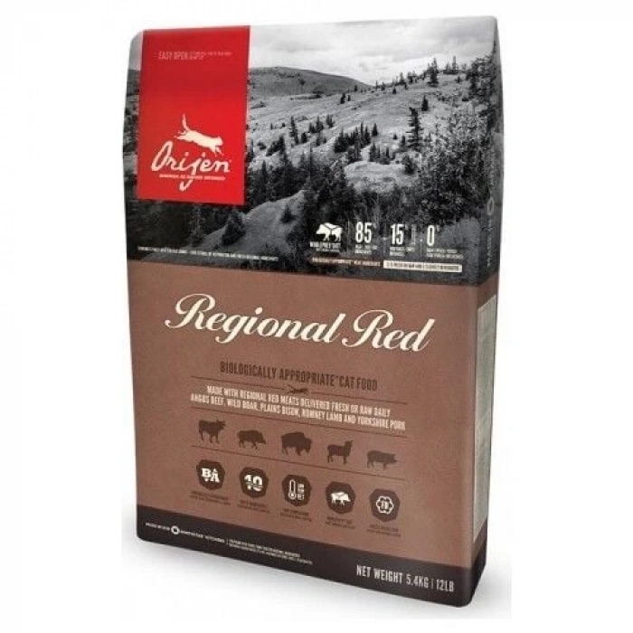 Orijen Regional Red Tahılsız Kedi Maması 1,8 Kg