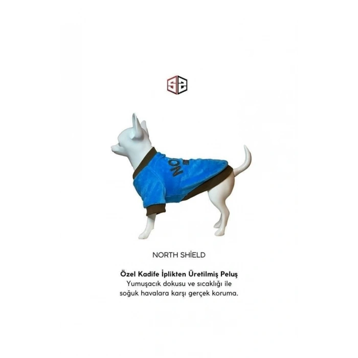 Peluş Mavi Köpek Kıyafeti