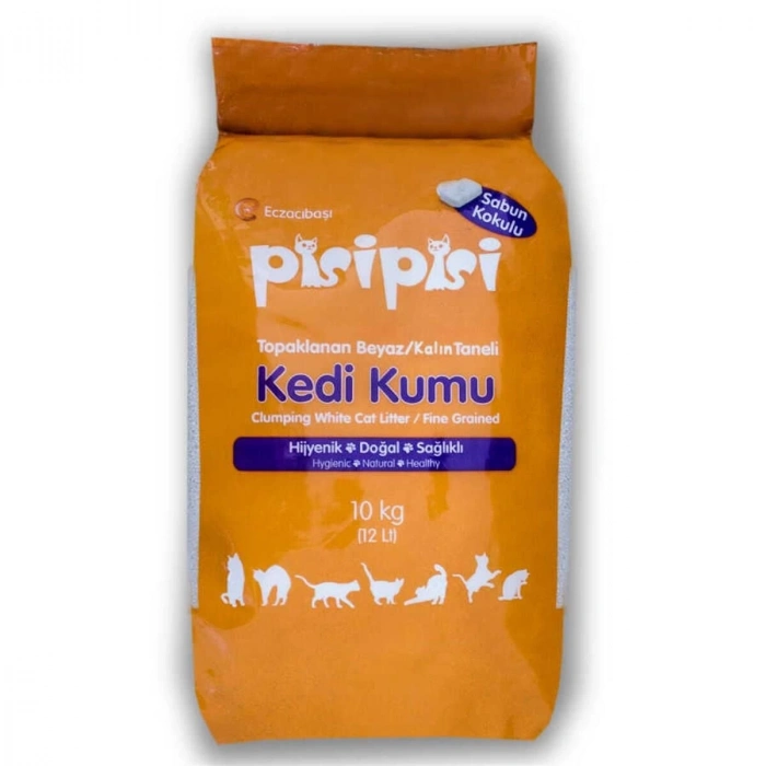 Pisi Pisi Sabun Kokulu Kedi Kumu 10 Kg - KALIN