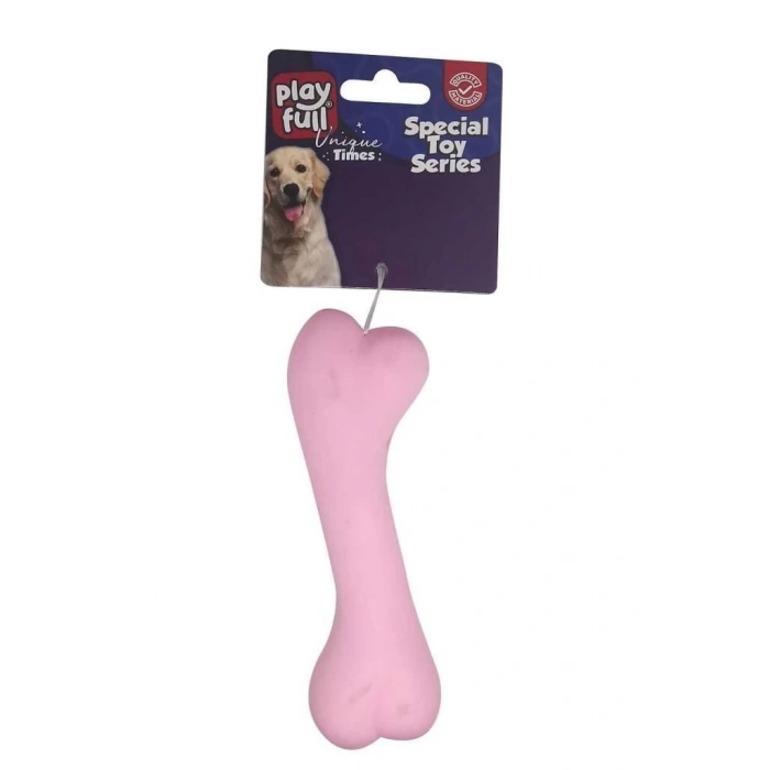 Playfull Kemik Şeklinde Plastik Köpek Oyuncağı 12 Cm