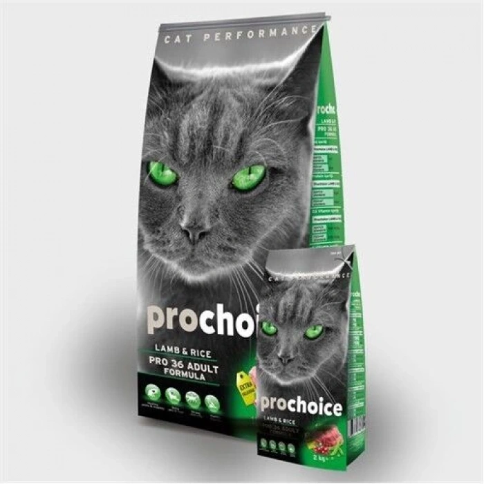 Pro choice Kuzulu ve Pirinçli Yetişkin Kedi Maması 15 Kg