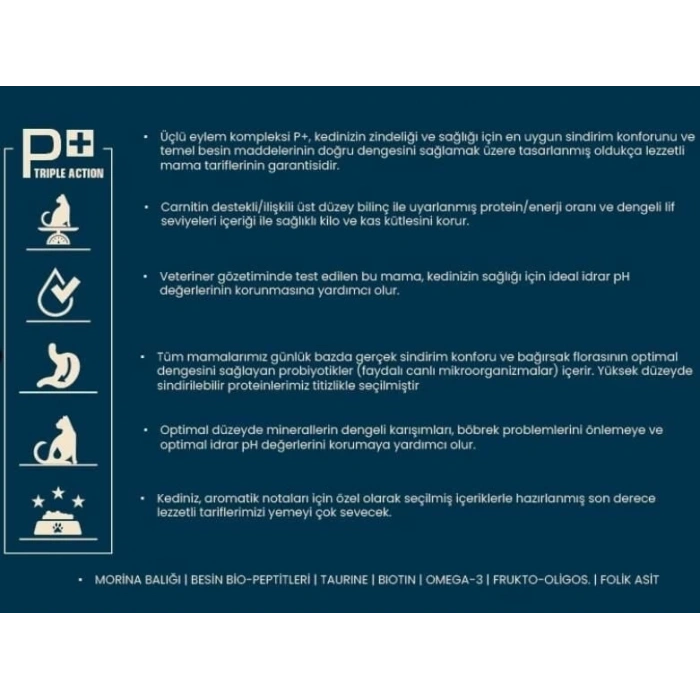 Pro Nutrition Prestige Sterilised Yetişkin Tavuklu Kedi Maması 2 Kg