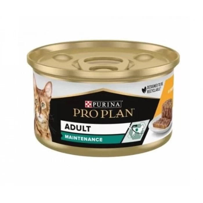 Pro Plan Tavuklu ve Sebzeli Yetişkin Kedi Konservesi 85 gr