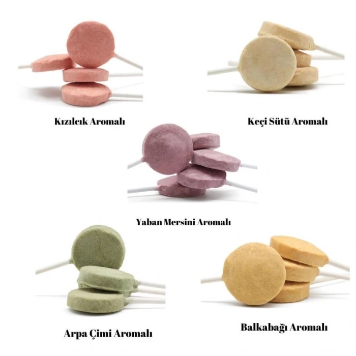 Ranova Kediler için Karışık Lezzetli Lolipop  1.4 gr - 15li