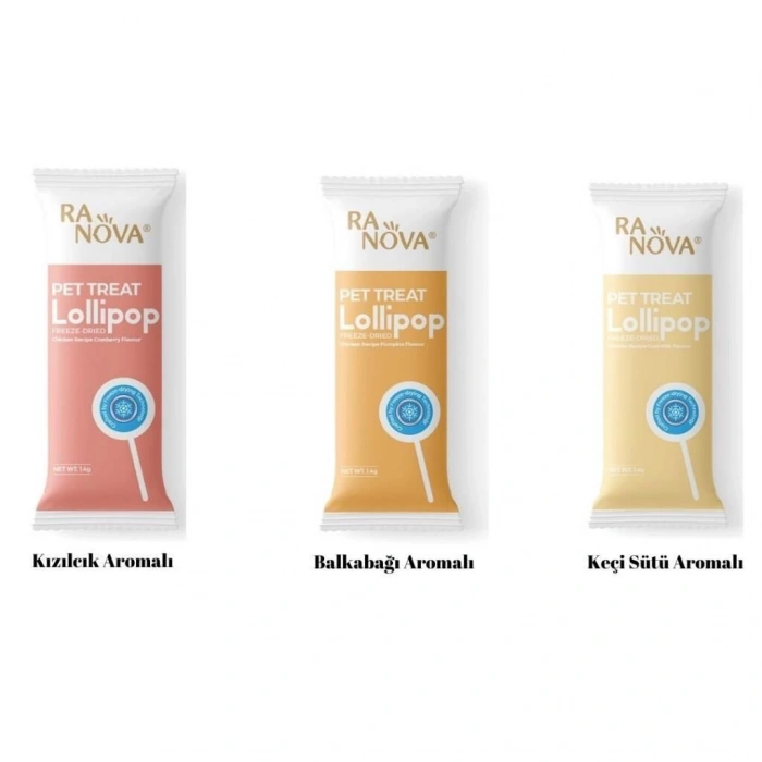 Ranova Köpekler için Karışık Lezzetli Lolipop *8g *6lı