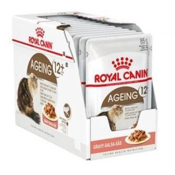 Royal Canin Gravy Ageing +12 Kedi Maması 85 Gr 12 Adet