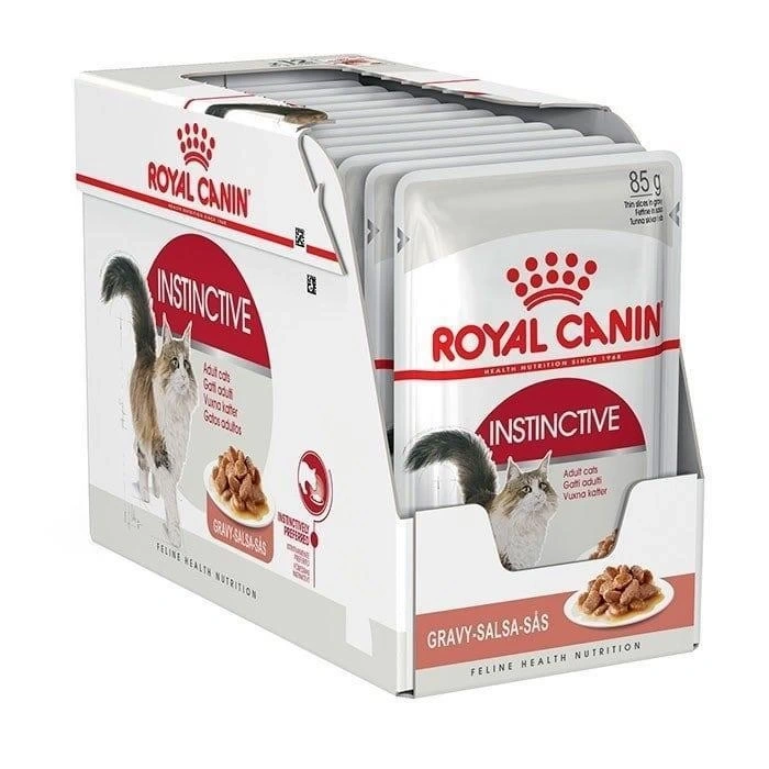 Royal Canin Instinctive Gravy Yaş Kedi Maması 85 gr 12 Adet