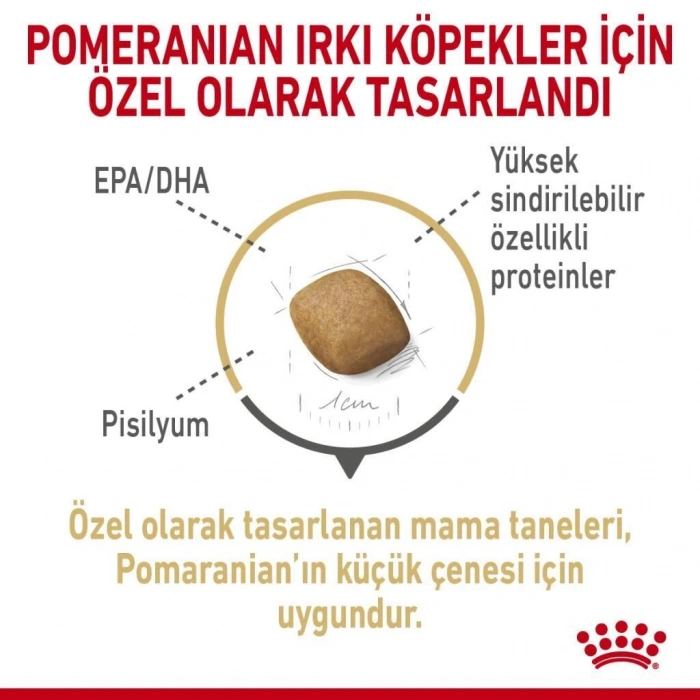 Royal Canin Pomeranian Yetişkin Köpek Maması 1,5 Kg
