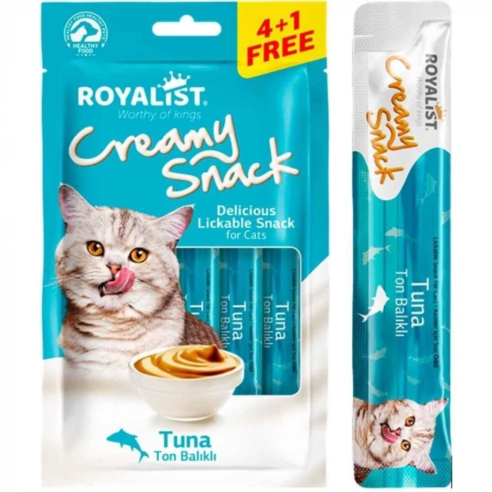 Royalist Ton Balılı Krema Kedi Ödülü 5X15 Gr