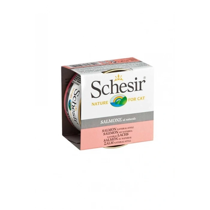 Schesir Suda Pişirilmiş Somonlu Kedi Konservesi 85gr