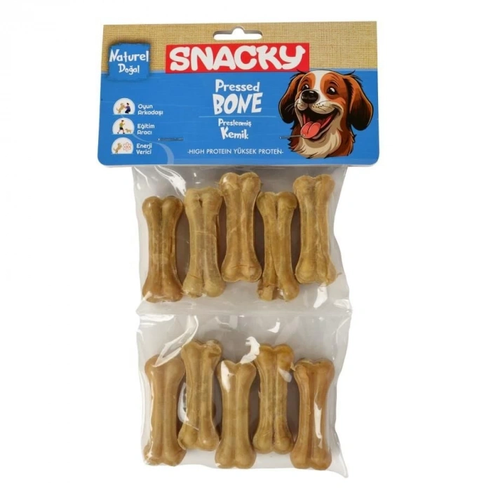 Snacky Natural Köpek Çigneme Kemigi 5 Cm 10lu 110 Gr