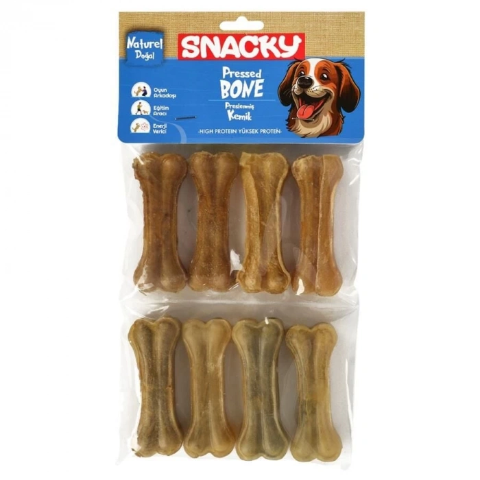 Snacky Natural Köpekler İçin Çiğneme Kemiği 7,5cm (8li)