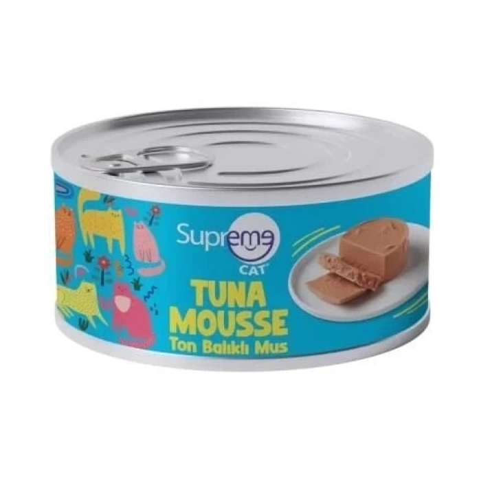 Supreme Cat Ton Balıklı Yaş Kedi Maması 85 Gr